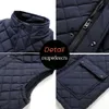 Chalecos para hombre, marca de primavera, informal, de negocios, con bolsillo, chaleco cálido, trajes impermeables de otoño, abrigo sin mangas, chaqueta 221122