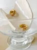 Hoop oorbellen peri'sbox roestvrijstalen waterbestendige sieraden vrouwen gewaagde goud PVD vergulde kleine dikke dikke textureerde