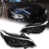 Auto LED Headlights for BMW E60 Head lights 20 03-20 10 523i 530i Angel Eye LED Headlight DRL Hid Bi Xenon