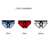 Underpants Men Briefs Sexy U Convex For Man Ice Silk Thong Seamless G-String Gay Underwear Lingerie Brief Low Waist