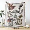 Tapestries Casual Blanket Carpet Decoration Mushroom Sofa Cover Leisure Wallhanging Single Tapestry Throw s 221122