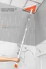 Brosses de nettoyage Brosse de fenêtre télescopique magique balai de sol en Silicone outil ménager nettoyant pour vitres de toilette Triangle Spin Mop essuie-glace de séchage 221122
