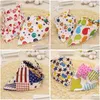 Dog Apparel Cartoon Pattern Child Mouth Towel Pet Dogapparel Tie Baby Bib Cotton Triangar Scarf More Color Antifoing Dog Design Drop Dhaaq