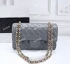 Double Flap Bags Handtassen Designer Lambskin Caviar Lady Shoulder Silver Gold Chain Bag Portemonnee Leer Mode Pochette Vrouwen Luxe Klassieke Handtassen