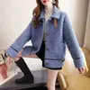 Giacche da donna cappotto in cammino inverno le donne addensano peluche calde peluche autunno autunno retrò casual retrò plus size cardigans 221122