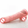 l12 toys Massagers Sex Adult Penis Extender Enlargement Reusable Penis Sleeve For Men Extension Cock Ring Delay Couples Product1502629