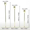 Candle Holders Metal 3pcs Nordic Stick Golden Wedding Stand bar imprezowy salon stół kandelabra dekoracja domu