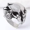 Cluster Ringe Ankünfte 2022 Legierung Punk Herren Schädel Ring Hip Hop Dragon Claw Damen Persönlichkeit Reiter Club Geburtstagsgeschenk Schmuck