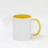 Local Warehouse Sublimations-Kaffeetasse, farbiger Griff, 325 ml, Keramik-Trinkbecher A02