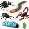 Simulação elétrica RC Animals Controle remoto infravermelho Concluido Animal Spider Spider Bug Prank Diversão RC Kids Toy Presente de alta qualidade Drop 221122