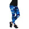 Leggings femininas Mulheres camuflagem Fitness Exército militar Green Workout Pants esporter Skinny Adventure Graffiti Slim Strether Trouser 221122