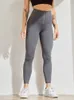 Leggings femininos de cintura alta preta fitness slim treping legging sportswear 221122