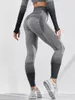 Women Leggingi Kobiety seksowne push up wysokiej talii Gym Activewear Bezproblemowy trening na dzianie femme Jegging 221122