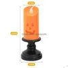 Party Decoration Halloween Party Decorations Candle Light Led Colorf Candlestick Table Top Pumpkin Happy Partys Dekor f￶r hem 1992 DH10G