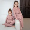 Familie matching outfits meisjes familiekleding kinderen set baby meisje romper 221122