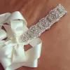 Cinture JLZSXY Cintura da sposa con strass di lusso in cristallo con abito da sposa in raso con nastro