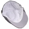 Boinas Vintage Listra ajustável pintor unissex Gentleman Cap Men Modelo de temperamento respirável Chapéus Mulheres BL16