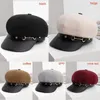 Berets wol vrouwelijke dames kunstenaar schilder vrouwen baret hat sboy caps achthoekige pet herfst winter