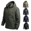 Men's Jackets Windbreaker Military Field Outerwear s Winter Autumn Waterproof Flight Pilot Coat Hoodie Hunting Army Clothes 221122