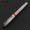 Fountain Pens Luxury Quality Jinhao 75 Metal red silver Bronze Pen Financial Office Student School Stationery Supplies Ink 221122