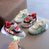 New First Walker Infant Baby Shoes Seven Colors Children's Octopus Yeezzies Sneakers Boys' and Girls' Breathable Small Cage Bag Volcanic Sports Shoes K199
