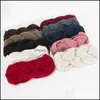 Hoofdbanden Gebreide Braid Headband Winter Warm Rettery Hair Bands Headwraps Accessoires For Women Girls Fashion Gift Drop Delivery Jewel Dhxuo