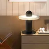 Bordslampor Nordic Marble Lamp Light Luxury Villa Model vardagsrum sovrum dekoration belysning El Engineering Bedside Desk