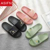 Asifn été dames mignon fruits maison pantoufles femmes maison mignon dessin animé diapositives intérieur antidérapant étudiants Eva chaussures Claquette homme J220716