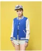 Damenjacken Herbst Winter Frauen Varsity Sport Baseball Jacke Weibliche Blazer Casual Einreiher Volle Hülse Mantel Mode 221122