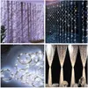 Christmas Decorations Garland Curtain For The Room Fairy Light Led Festoon 3Mx3M USB Operated Living Year Decor 221122