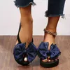 2022 Women Slippers Fashion Summer High Heels Cloth Arch Wig Slippers Outer Wear ClipToe Slippers Platform Wedges Shoes J220716