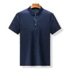 Polos pour hommes de haute qualité vraie soie 100 chemises roses pour hommes été Satin blanc élégant bureau chemises de travail Golf vêtements élégants confortable 221122