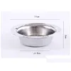 Sink Strainers Kitchen Mesh Sink Filter Drain Pool Colanders Sewer Stainless Steel Net Bathroom Sinks Portable Strainer 21 K2 Drop D Dha8O