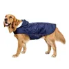 Abbigliamento per cani Impermeabile per cani di grossa taglia Griglia riflettente impermeabile Abbigliamento antipioggia per animali domestici Abbigliamento per cani da riporto all'aperto Accessori moda 3 Dhfwc