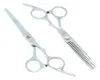 6 0Inch VS Hair Scissors Set Japan 440c Salon Cutting Thinning Hair Shears 8pcs Kits Barber Tijeras Hairdressing Styling Tools LZS