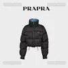 Femmes Designer Prads Down Veste Automne Et Manches D'hiver Démontées Puffer Vestes Manteau Manteaux Causal Chaud Épaissi Parkas