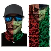 Máscaras de festa Crânio Coringa Motocicleta Cachecol Mágico Dazzle 3D Seamless Balaclava Bandanas Buffs Ciclismo Pescoço Máscara Facial À Prova de Vento Passeio