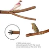 Other Pet Supplies 4pcs Bird Perch Parakeet Toys Set Cage Accessories Standing Stick 221122