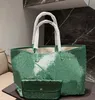 3a Designer-Schultertasche für Damen, Umhängetasche, luxuriöses Leder, Mini-PM-GM-Handtaschen, Umhängetasche, Shopping, 2 Stück zusammengesetzte Geldbörsen