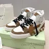 Chaussures off feme mens blanc authentine cuir lace up rond entraîners baskets runway tenfi tennis