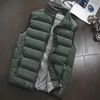 Kamizelki męskie jesienne zimowe kamizelki mężczyźni swobodny warstwę ciepłej kamizelki bez rękawów Chalecos para hombre męska moda kamizelka 5xl gilet 221122