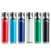 Original Nylon Clipper Torch Lighter Red Flame Jet Lighters Gas Butane Cigarettrör Rökning Ljusare påfyllning Portable Windproect Wholesale No Gas