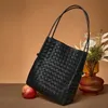 designer bag Woven Women Fashion Shoulder Large capacity Leather Tote Bag Autumn and Winter Handbag