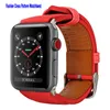 Cinturini per cinturini in pelle stilista per cinturino Apple Watch 38mm 40mm 41mm 42mm 44mm 45mm 49mm Cinturino in pelle a grana fine Orologio cinturino sottile Cinturino iWatch SE 8/7/6/5/4/3/2/1