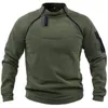 Männer Jacken Taktische Outdoor Jacke Jagd Kleidung Warme Fleece Reißverschlüsse Pullover Winddicht Verdicken Winter Thermische Männliche Mantel 221122