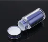 Bottiglie di plastica acrilica Flacone per imballaggio farmaceutico rotondo a doppio strato con coperchi 60ml 2oz per contenitore per alimenti per prodotti sanitari per pillole medicinali