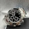 ホットケーキモントルデラックス自動機械式時計メンズ腕時計フルステンレス鋼超発光防水 VK クォーツ腕時計