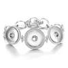 Charm Bracelets Snap Button Bracelet For Women Diy 18Mm Buttons Bracelets Adjustable Jewelry Drop Delivery 2021 Dh8S7