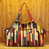 Designer Bag Patchwork ipinee äkta läderhandväska kvalitet stor hög för axelkvinnor totes väskor