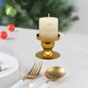 Candle Holders Fashion Metal Candlestick Flower Vase Table Centerpiece Event Rack Road Lead Wedding Decor